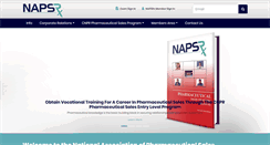 Desktop Screenshot of napsronline.org